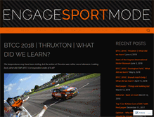 Tablet Screenshot of engagesportmode.com
